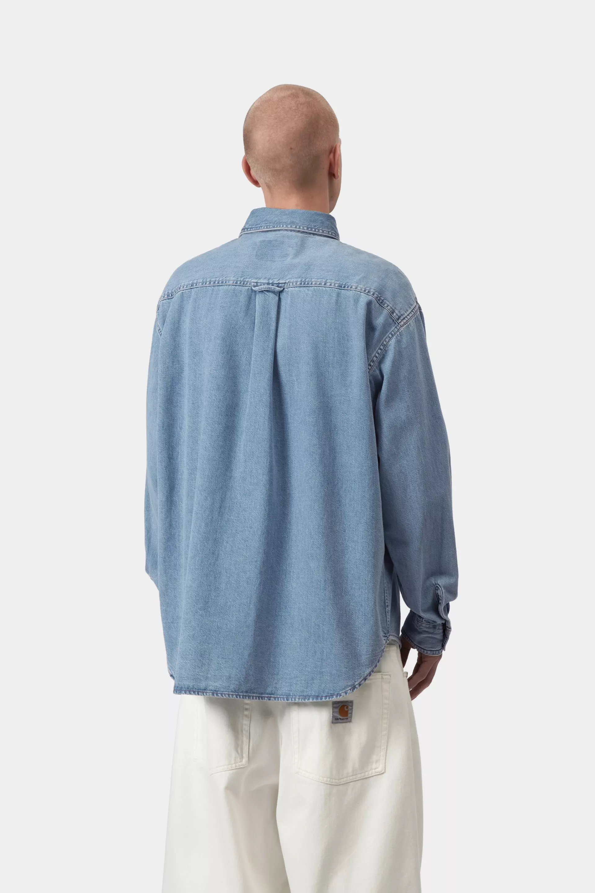 Lucas Shirt - Blue Bleached - Image 4