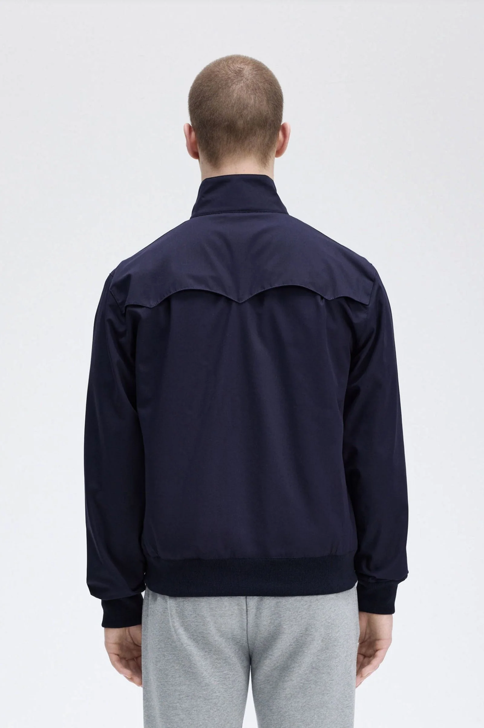 Made In England Harrington Jacket - Navy - Image 4