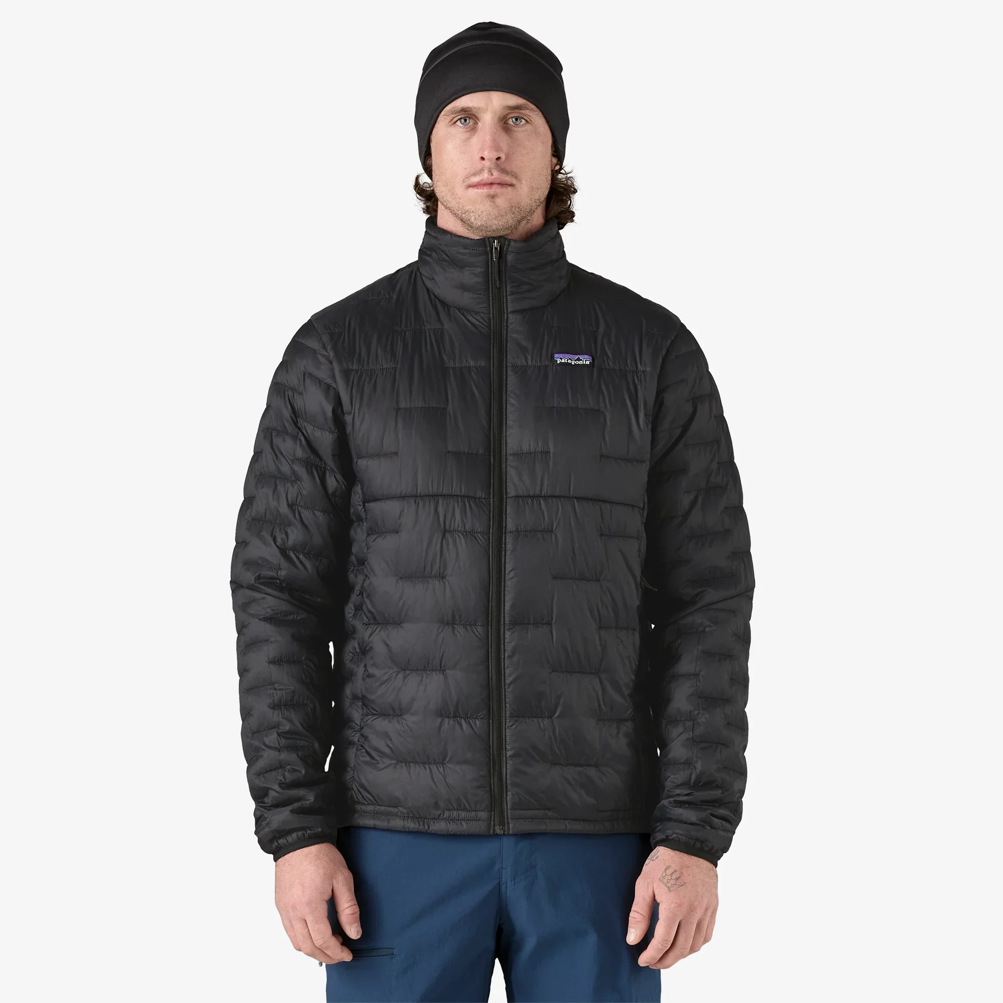 Micro Puff Jacket - Black - Image 2