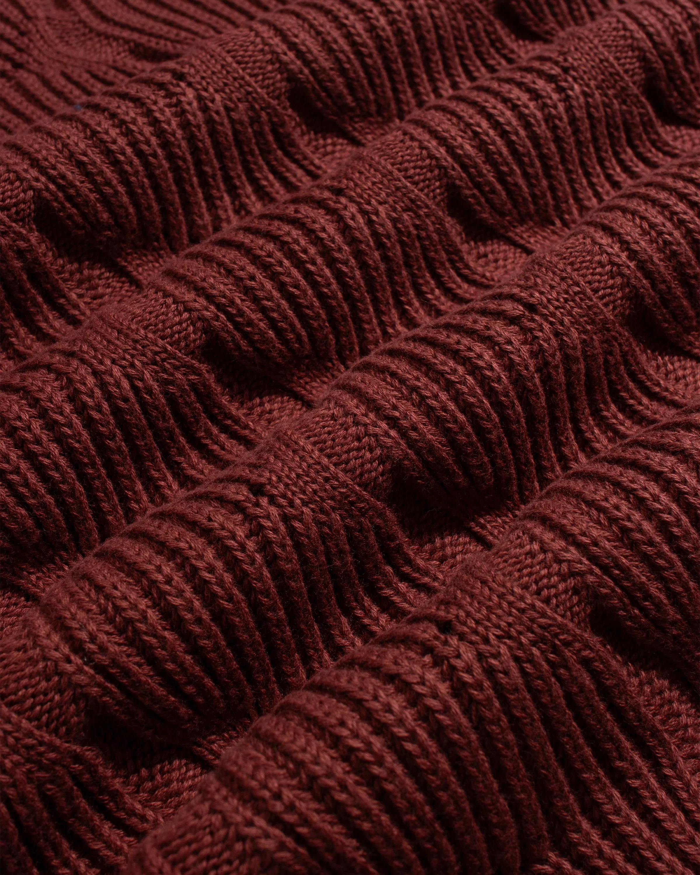 Murray Knit - Kingston Stripe Burgundy - Image 3