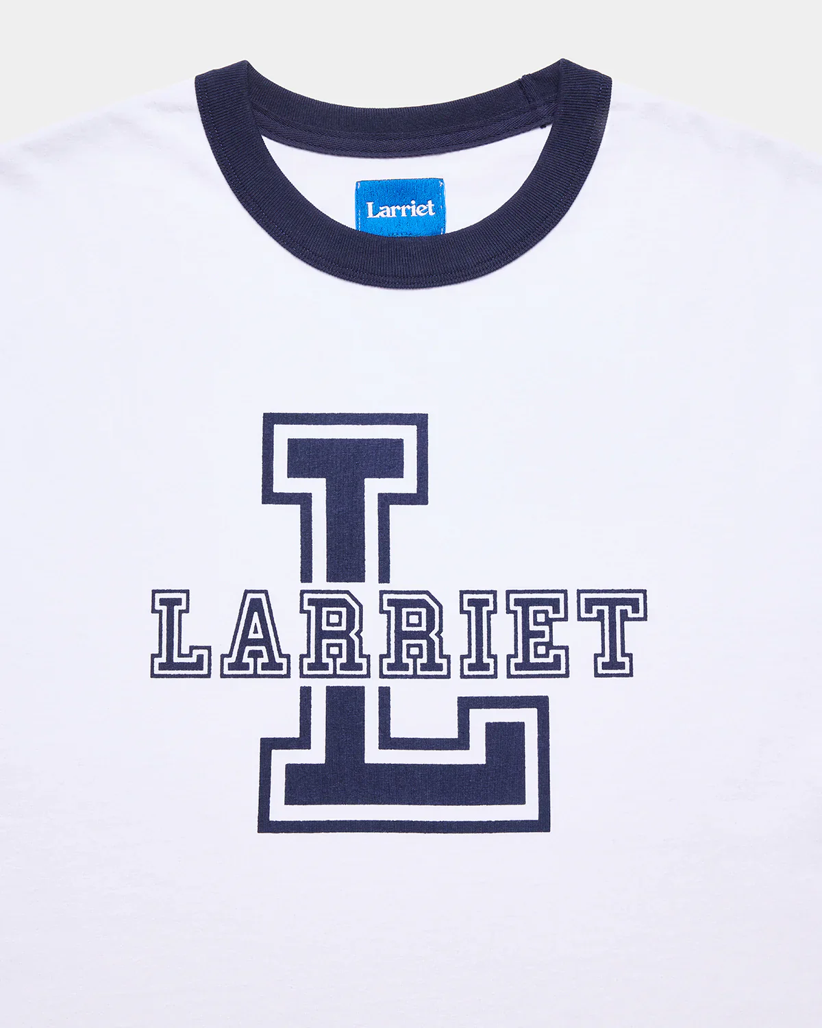 Navy Tee - White - Image 2