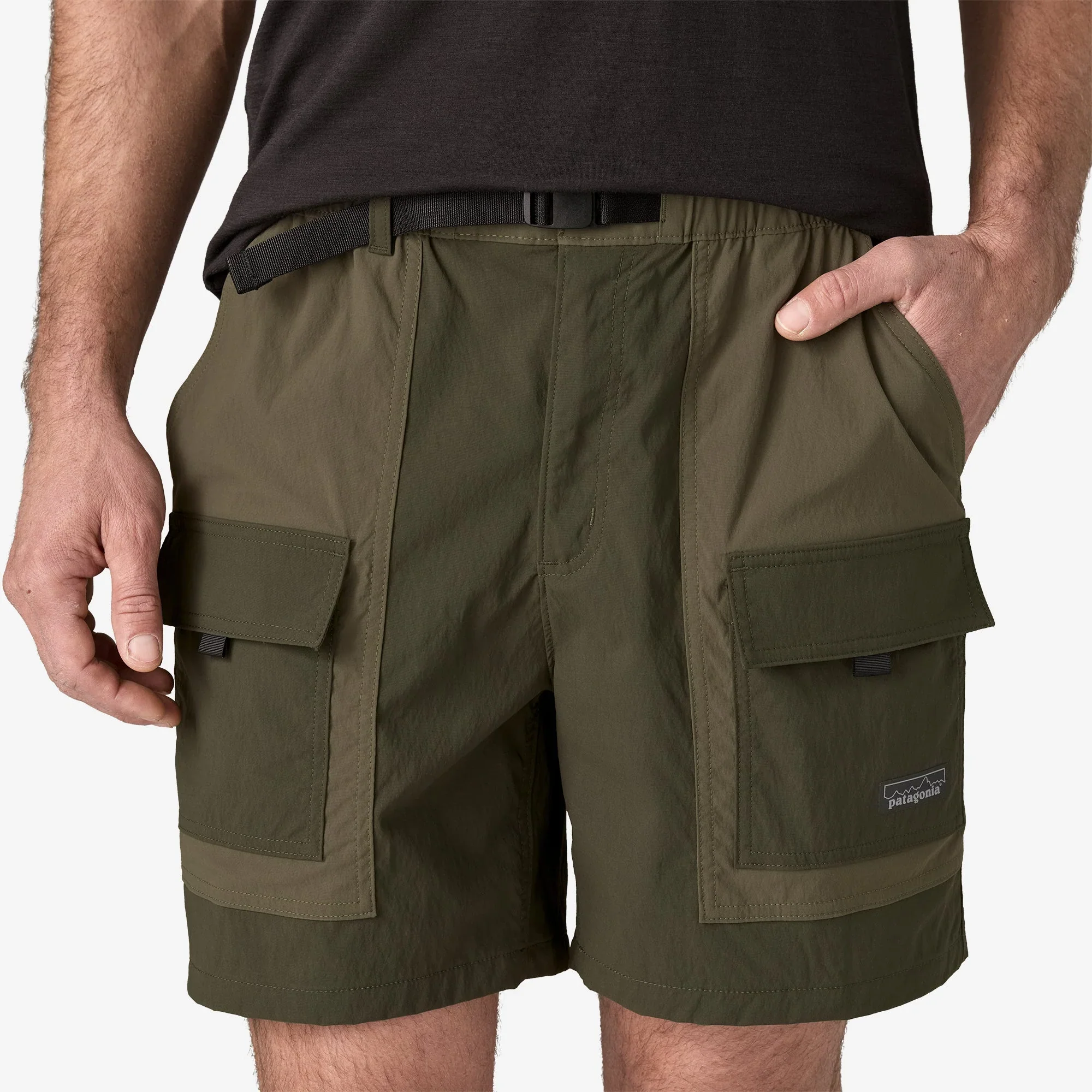Outdoor Everyday Shorts 6 In. - Pine Needle Green - Image 2