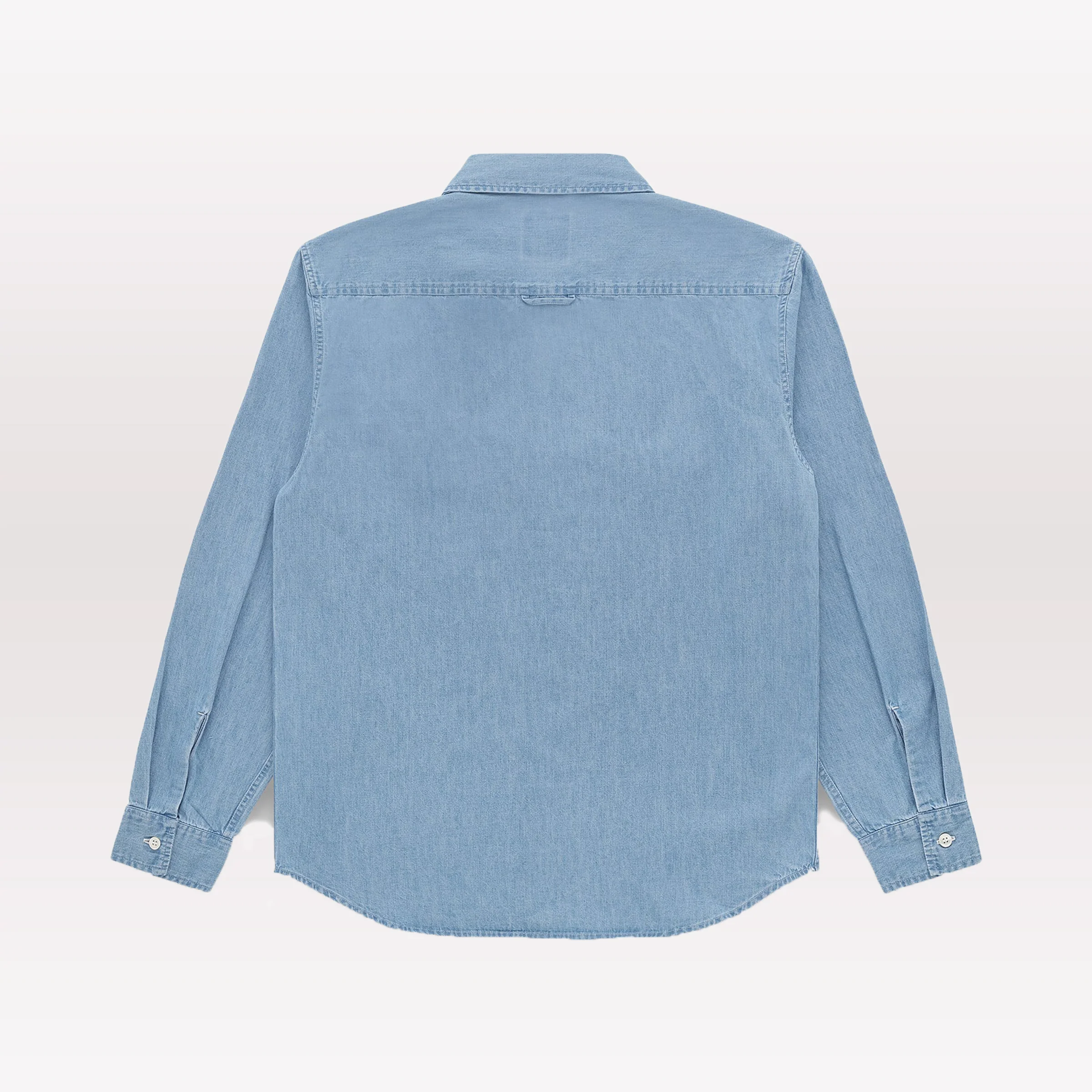 Pacific Denim Shirt - Light Wash Indigo - Image 3