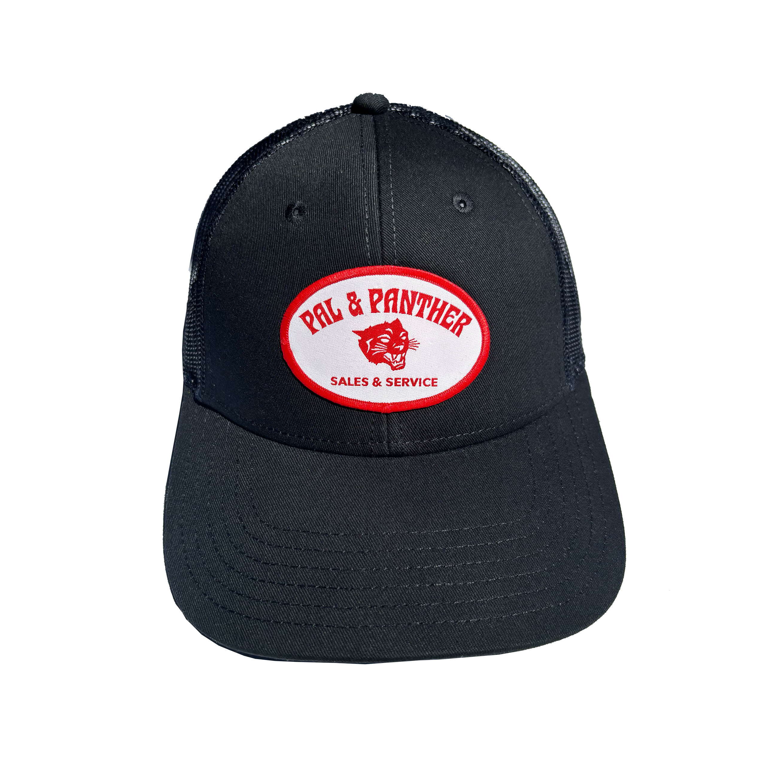 Pal & Panther Mid Trucker Cap - Black - Image 2