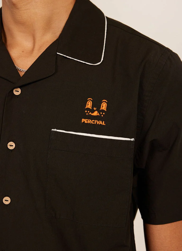 PerciCo Bowling Shirt - Black - Image 3
