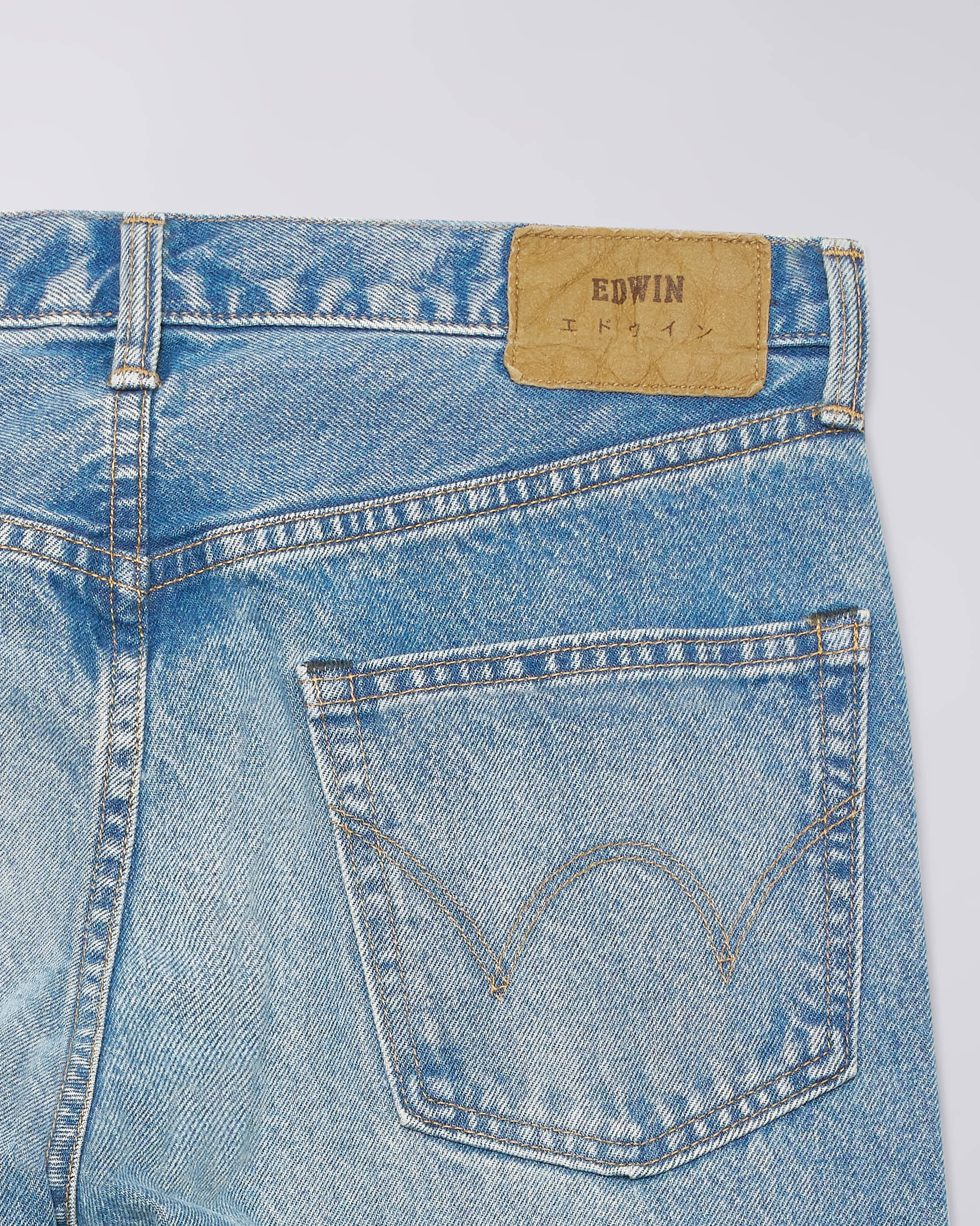 Regular Straight Jeans - Blue Mid Light Used - Image 6