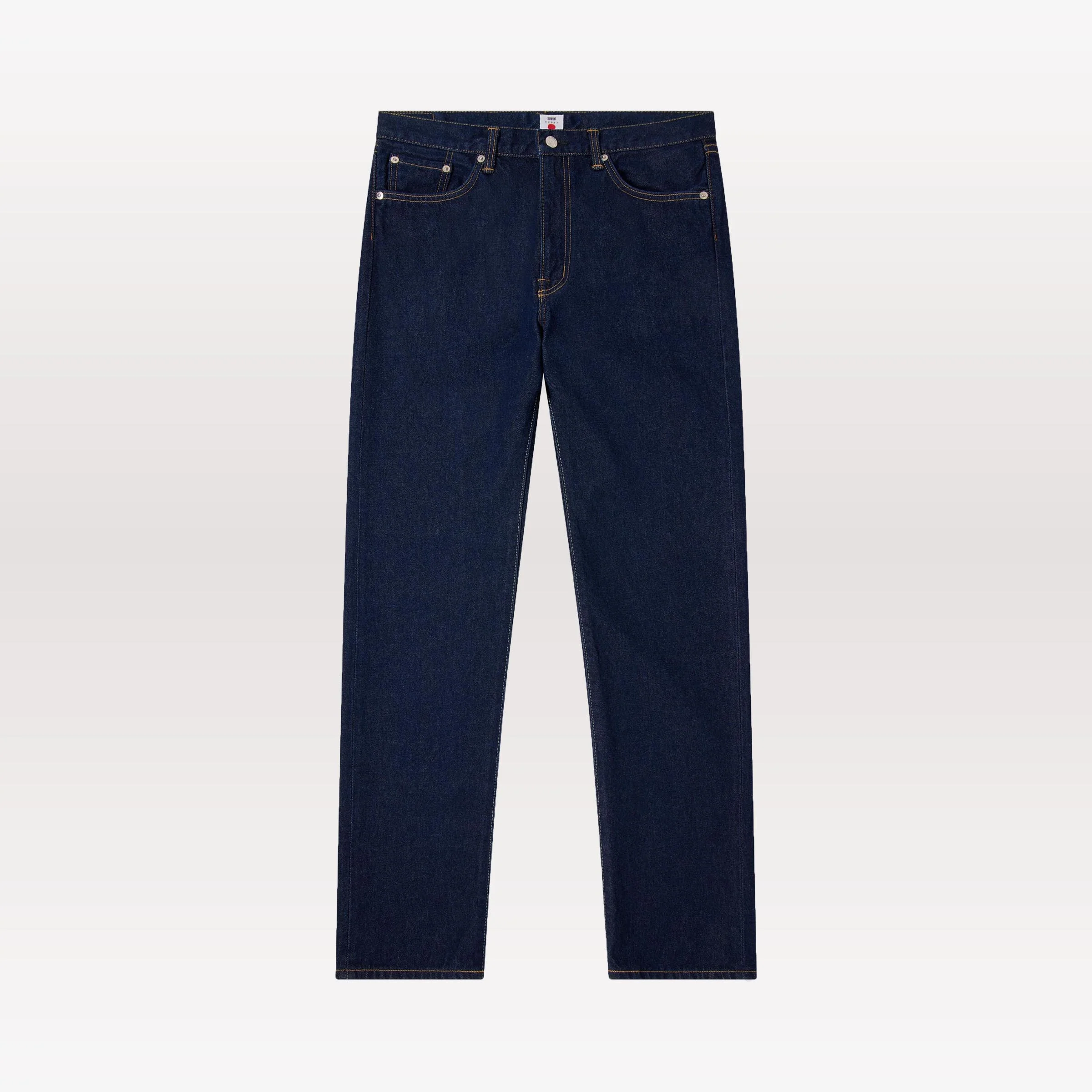 Regular Straight Jeans - Blue Rinsed