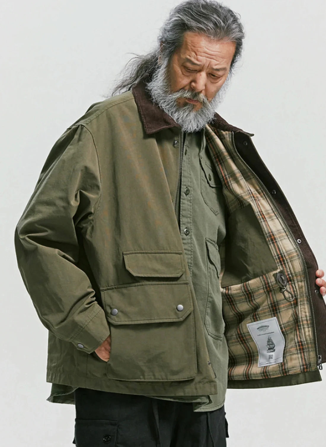 Royal Hunting Jacket - Olive - Image 3