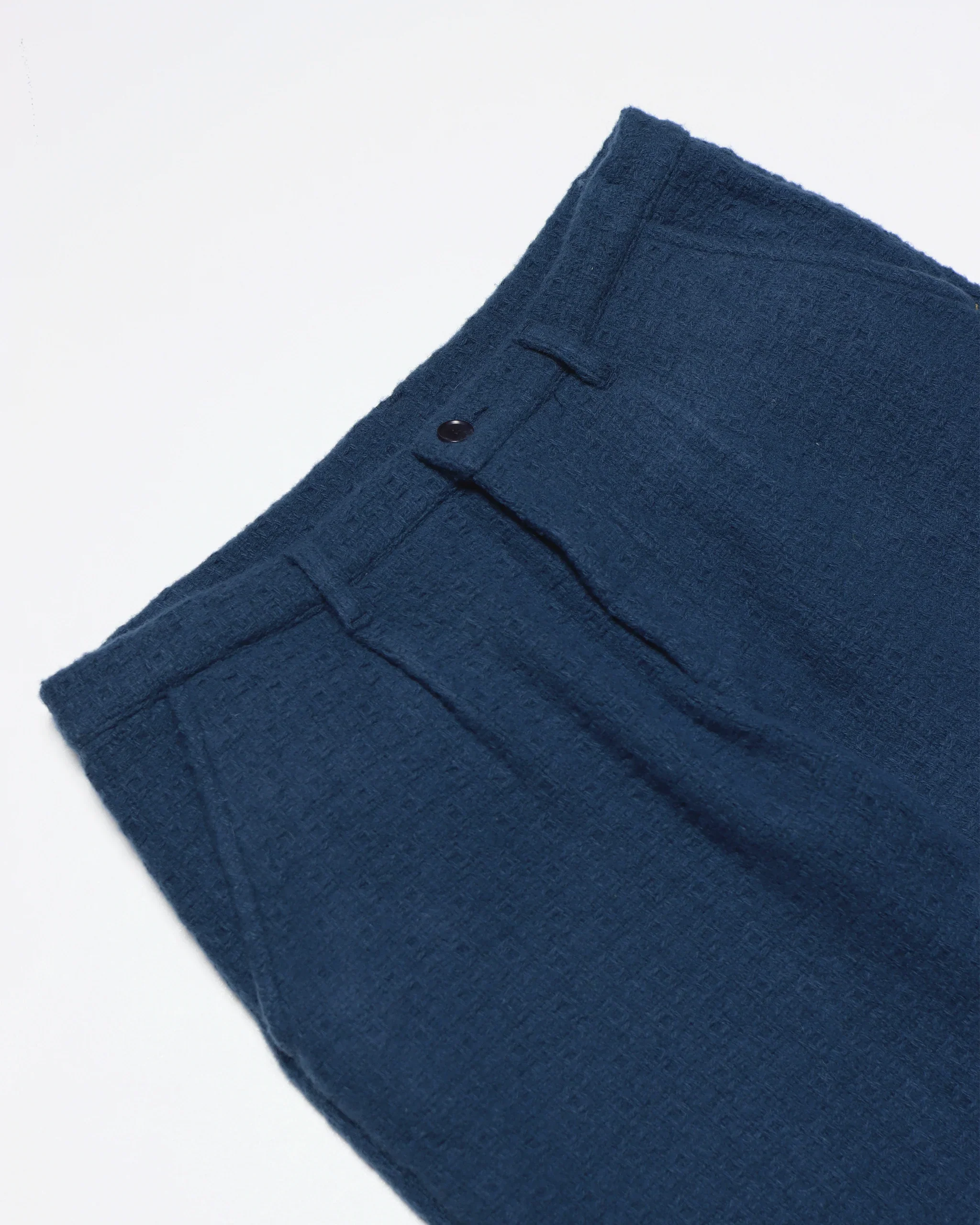 Ryder Trouser - Insignia Blue Textured Jacquard - Image 4