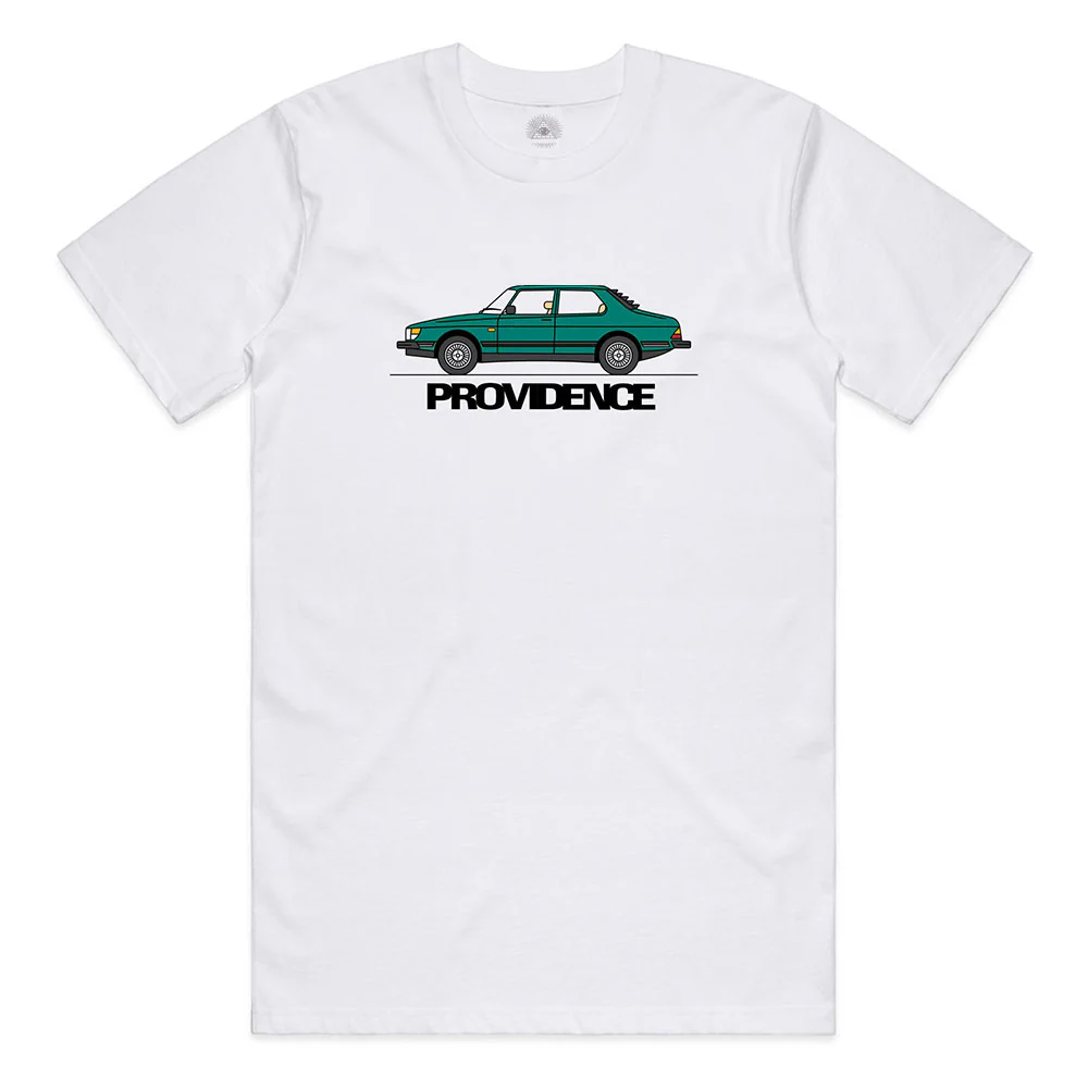 Saab 900 T-Shirt - White - Image 2