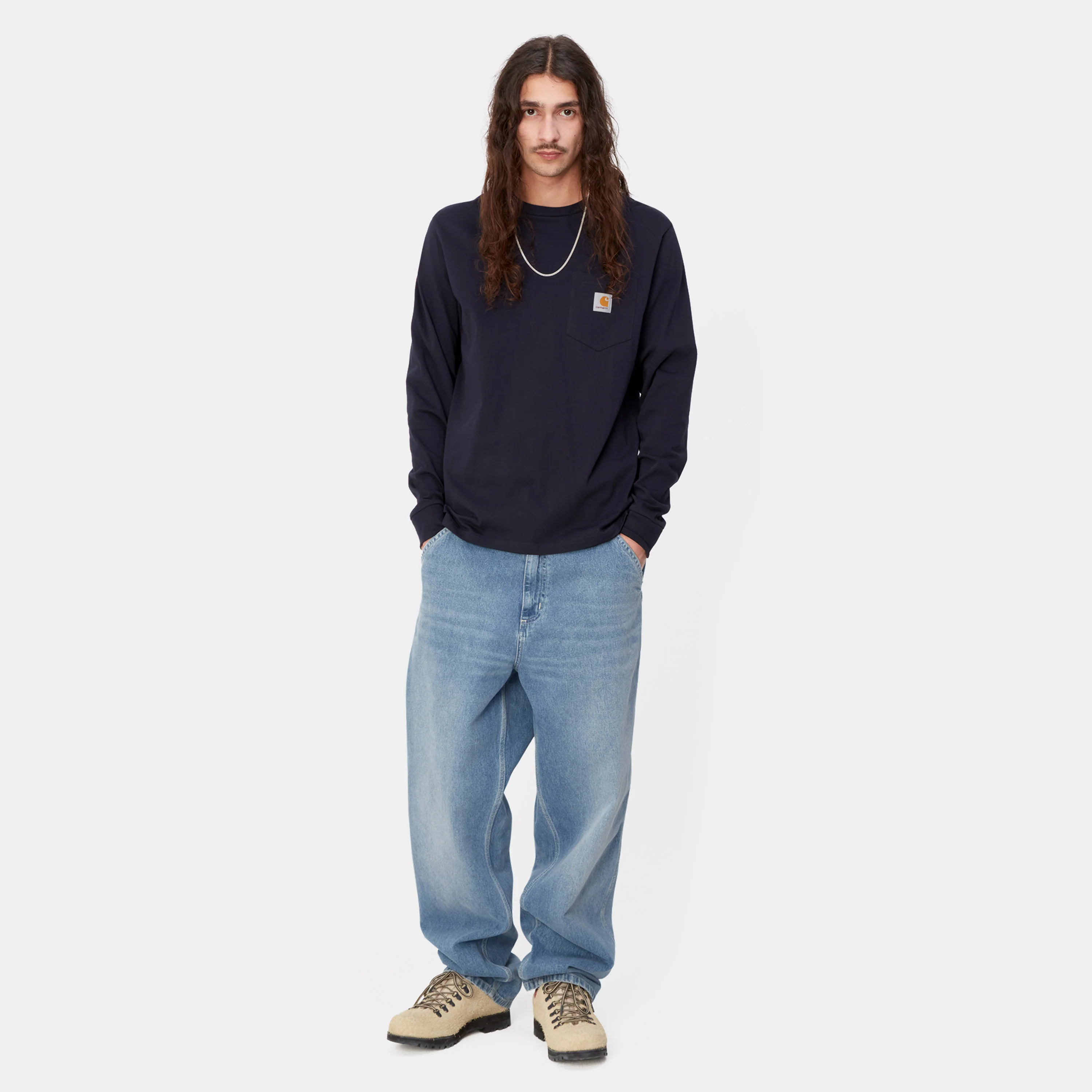 Simple Pant - Blue Light True Washed - Image 4