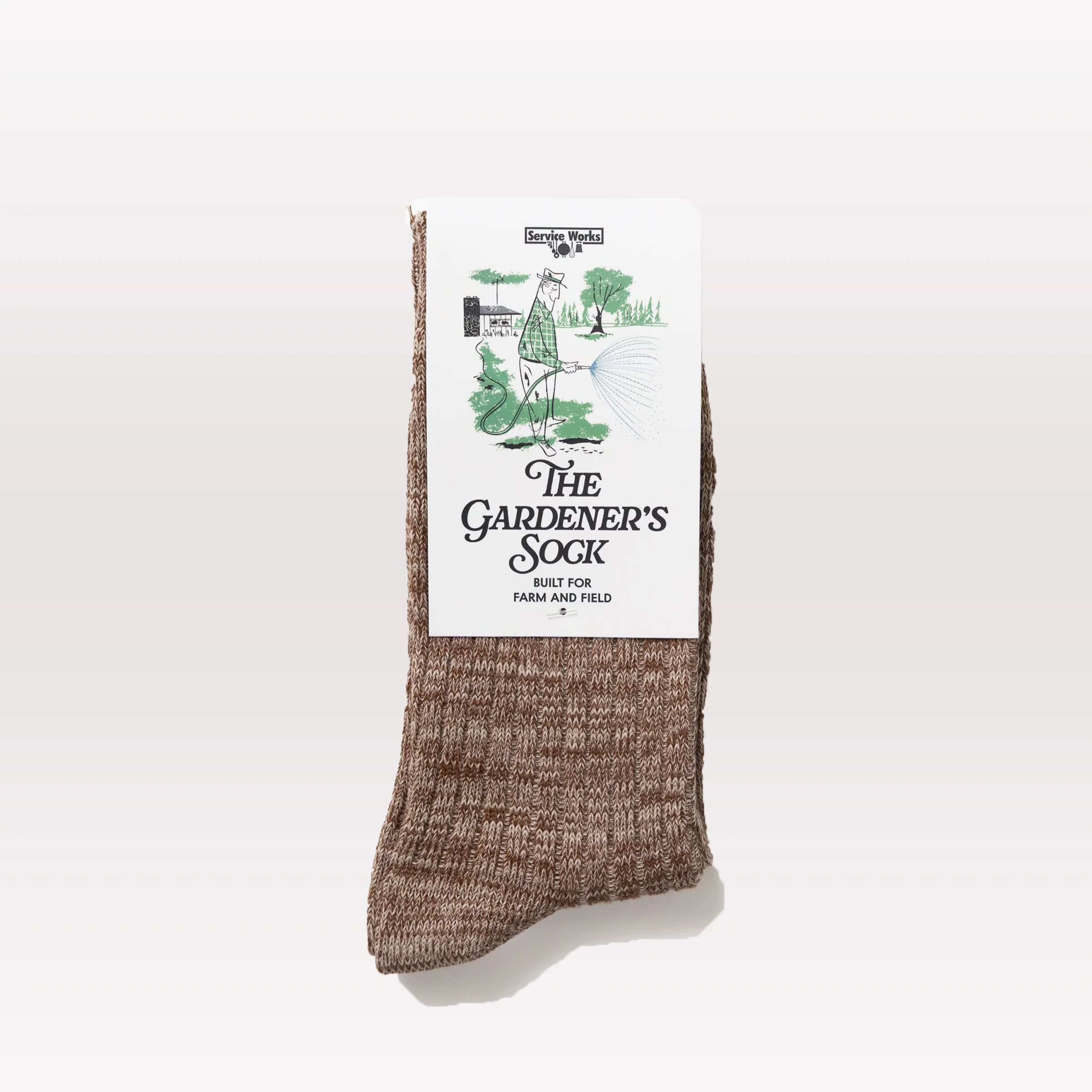 The Gardener's Sock - Brown