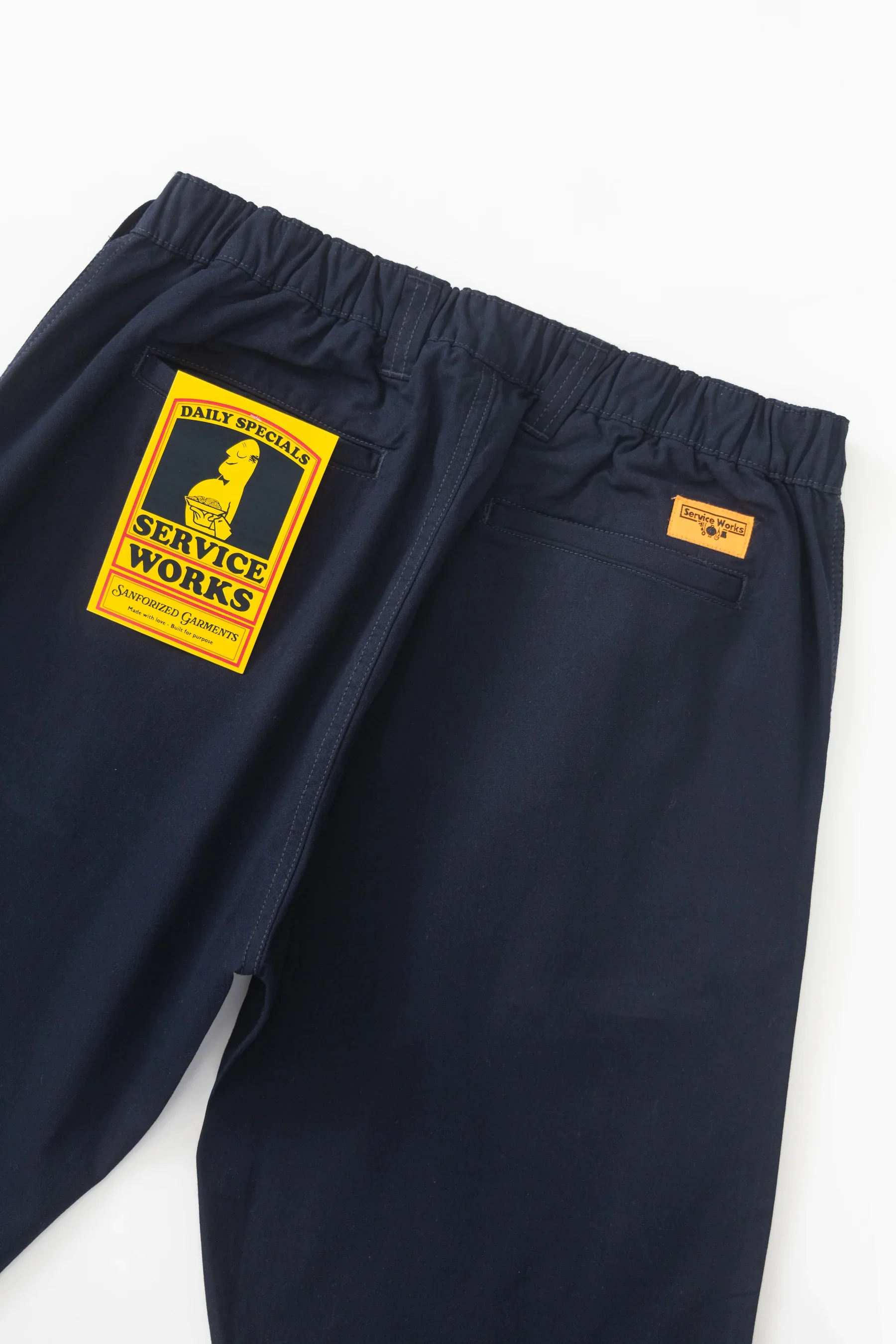Twill Waiter Pants - Dark Navy - Image 2