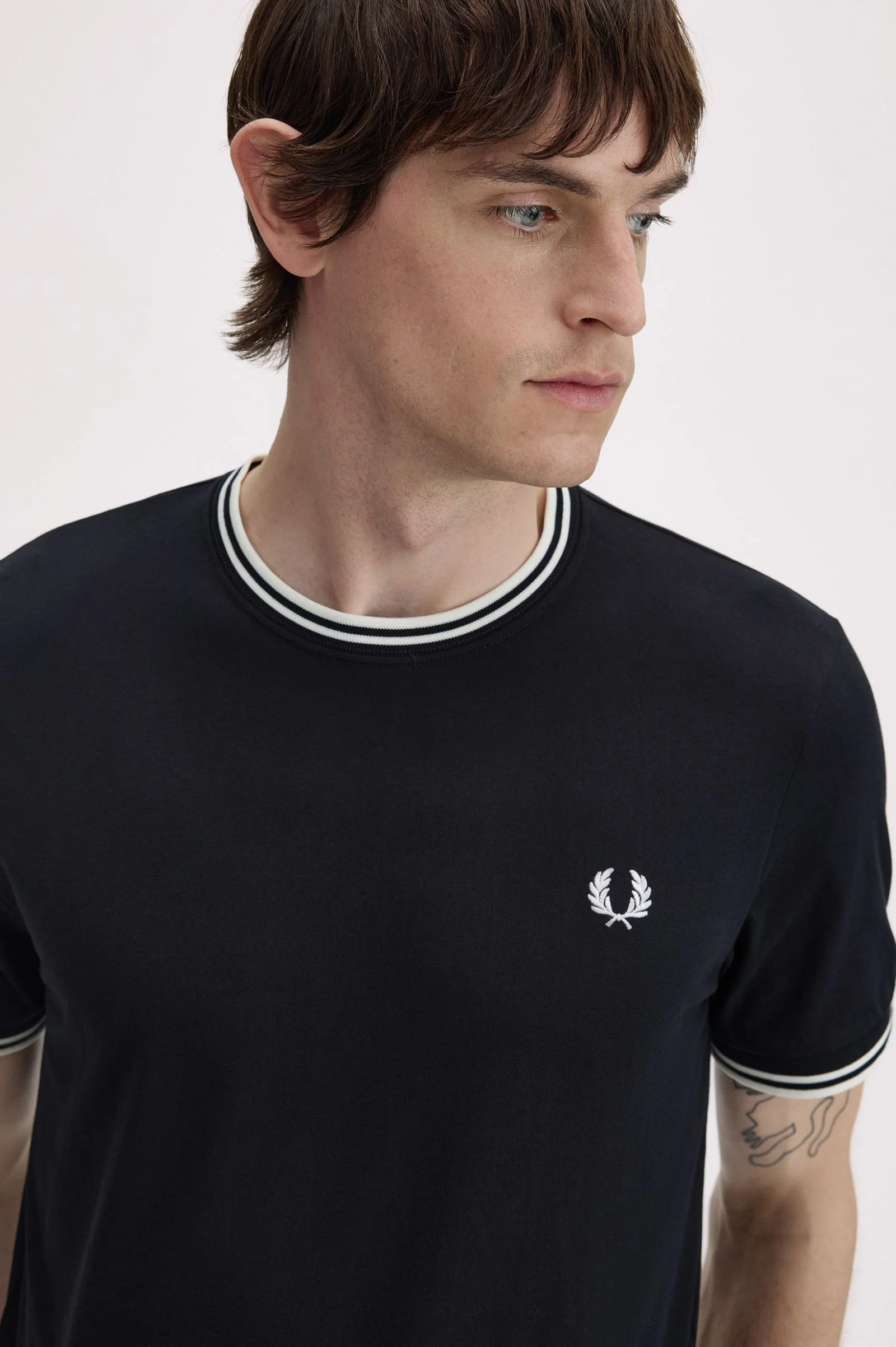 Twin Tipped T-Shirt - Black - Image 3