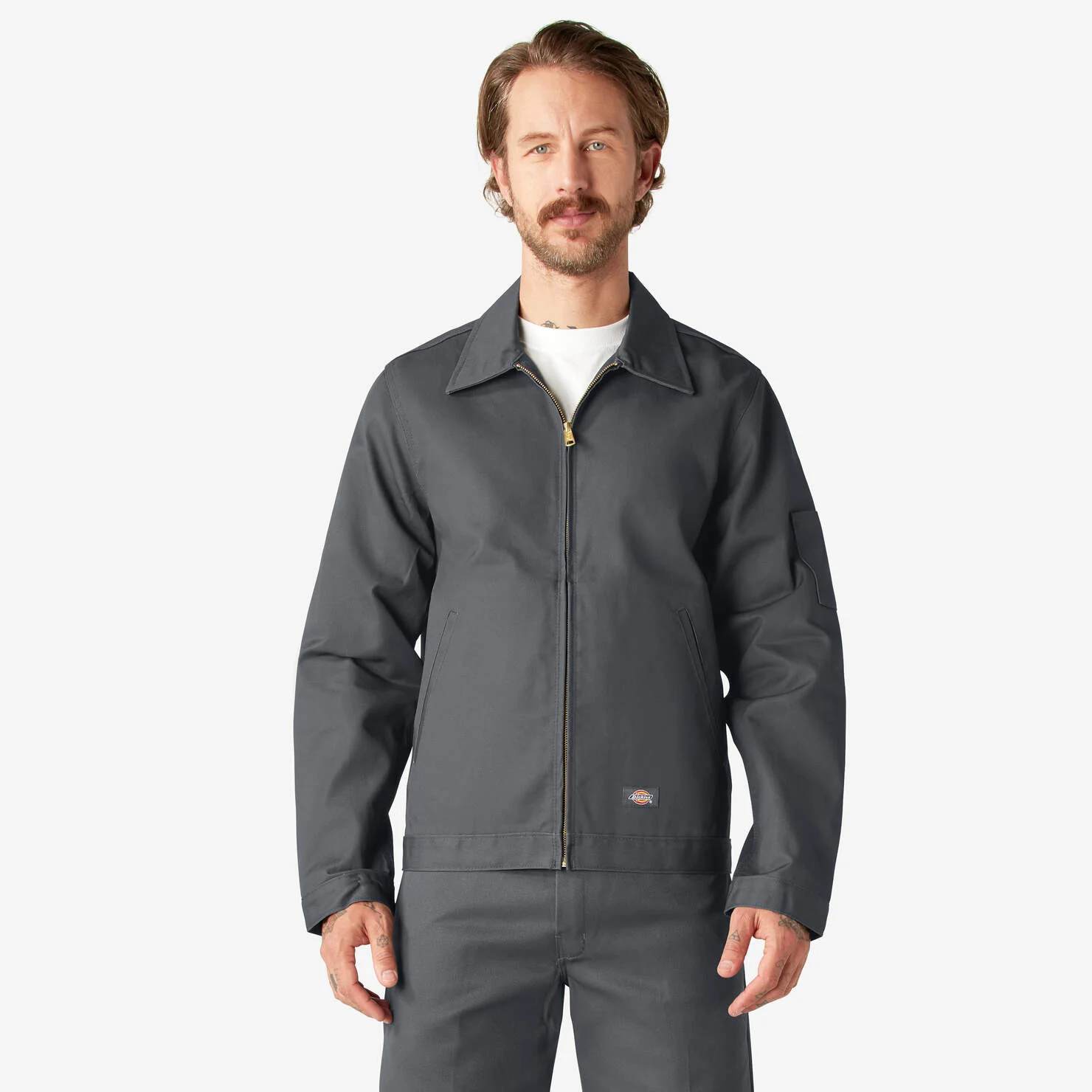 Unlined Eisenhower Jacket - Charcoal