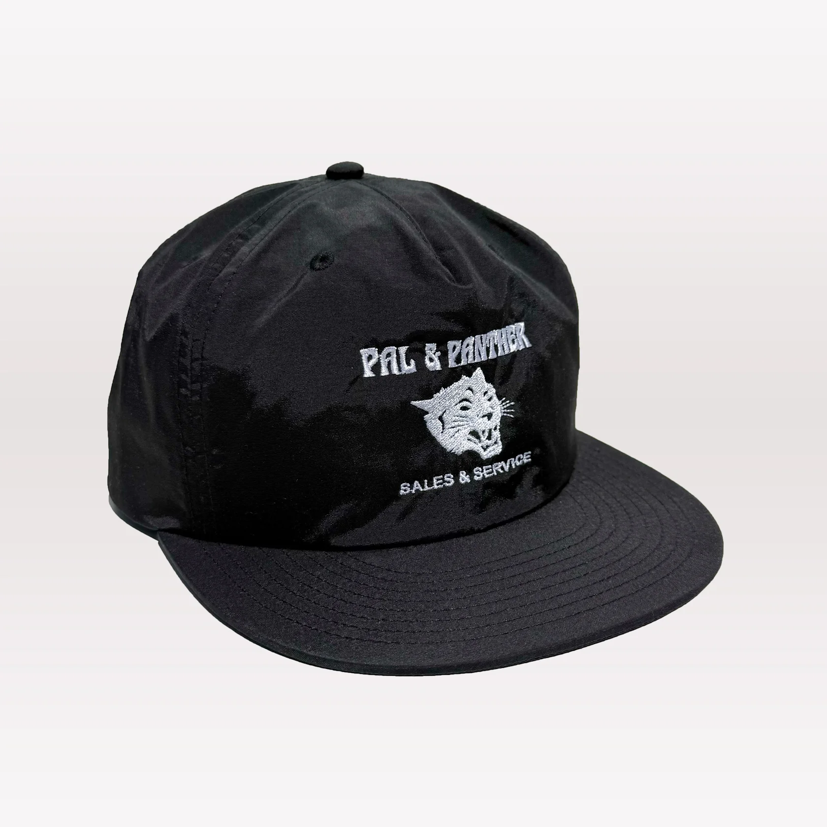 Pal & Panther Nylon Beach Cap - Black - Image 4
