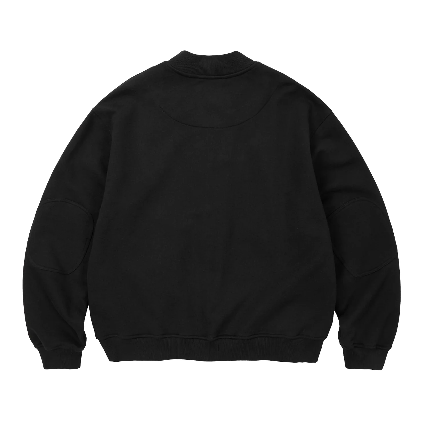 Varsity Sweat Jacket - Black - Image 2