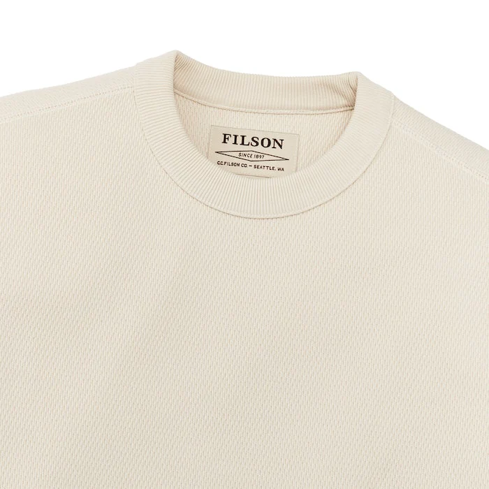 Waffle Knit Crew - Sand - Image 3